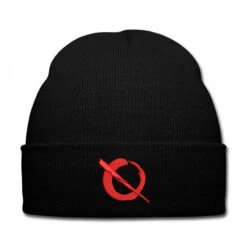O Icon Embroidered Knit Cap