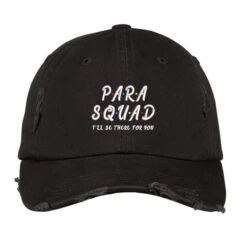 Para Squad Embroidered Distressed Cap