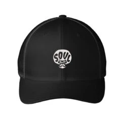 Soul Embroidered Hat Embroidered Mesh Cap