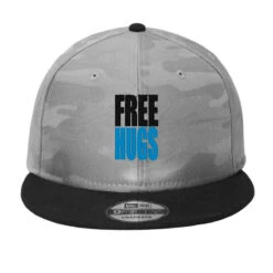 Free Hugs Sober Embroidered Hat Camo Snapback