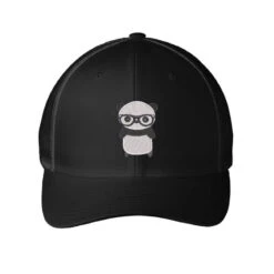 Lil Panda Embroidered Hat Embroidered Mesh Cap