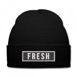 Fresh Embroidered Hat Knit Cap