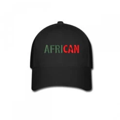 Afrıcan Embroidered Baseball Cap