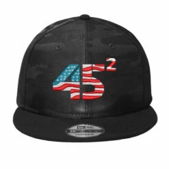 Us 45 Embroidered Hat Camo Snapback