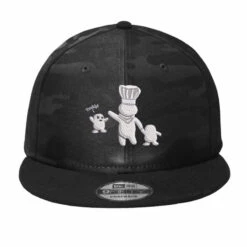 Daddy Coock Embroidered Hat Camo Snapback