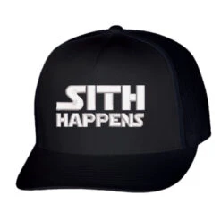 Sith Happens Embroidered Hat Trucker Cap