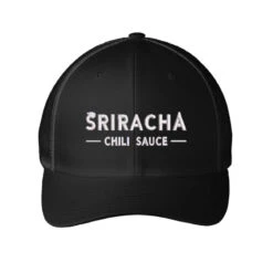 Sriracha Embroidered Hat Embroidered Mesh Cap