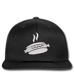 Hot Dog Embroidered Hat Snapback