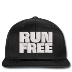Run Free Embroidered Hat Snapback