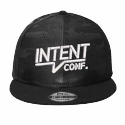 Intent Conf Embroidered Hat Camo Snapback