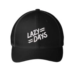 Lazy Days Embroidered Hat Embroidered Mesh Cap