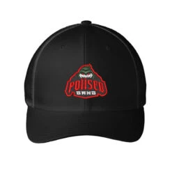 Poiised Gang Embroidered Mesh Cap