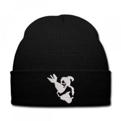 Mermaid Embroidered Hat Knit Cap