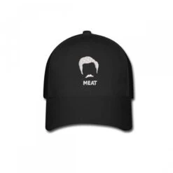 Meat Embroidered Hat Baseball Cap