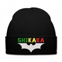Shikaka Embroidered Hat Knit Cap