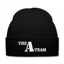 The A-Team Embroidered Hat Knit Cap