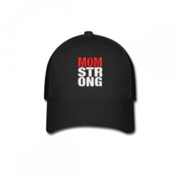 Mom Strong Embroidered Hat Baseball Cap