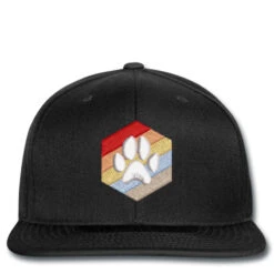 Paw Embroidered Hat Snapback
