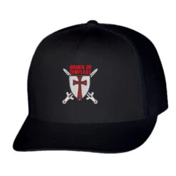 Order Of Templars Embroidered Hat Trucker Cap