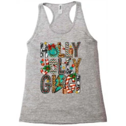 Holly Jolly Gigi Racerback Tank -ThreadNest Store pd.2524184784.45.25058257.s3.1 front grey ffffff none x6.5y0 131 800x800 1