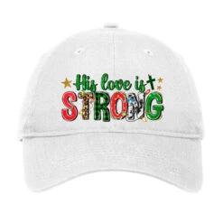 His Love Is Strong Adjustable Cap