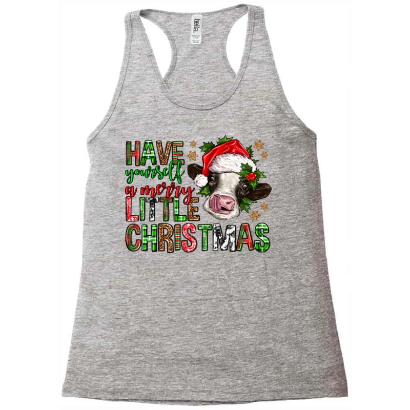 Have Yourself A Merry Little Christmas Racerback Tank 3 Have Yourself A Merry Little Christmas Racerback Tank - Image 3