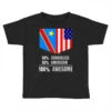 50 Congolese 50 American 100 Awesome Immigrant Toddler T-shirt