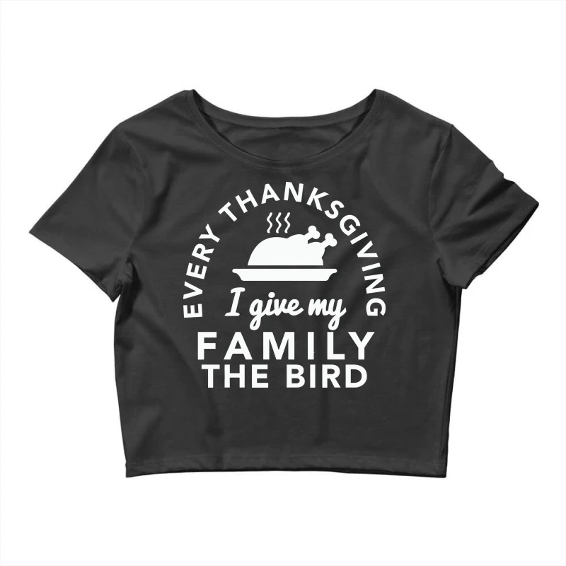 Family Thanksgiving Crop Top 1 Family Thanksgiving Crop Top