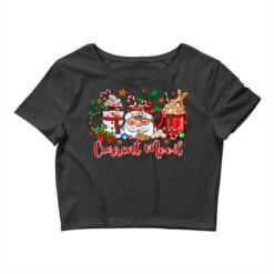 Current Mood Coffee Cups Crop Top