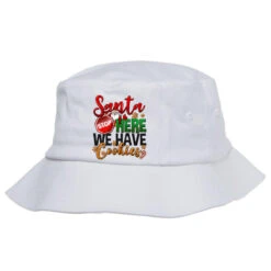 Santa Here We Have Cookies Bucket Hat