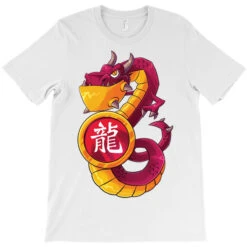 Chinese Zodiac Year Of The Dragon Animal Sign Luna T-Shirt -ThreadNest Store pd.2526175084.24.25066739.s3.1 front white ffffff none x12.5y0 155 800x800 1