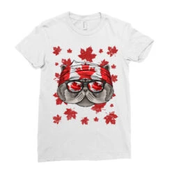 Canadian Persian Cat Patriotic Canada Flag Maple L Ladies Fitted T-Shirt -ThreadNest Store pd.2526179048.36.25067388.s3.1 front white ffffff none x0y0 154 800x800 1