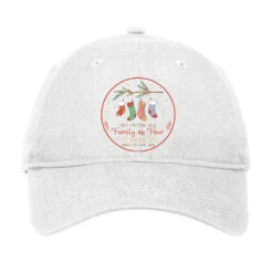 Crm21112211 First Christmas As A Family Of (number Adjustable Cap