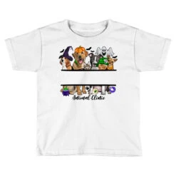 Personalized Halloween Dogs And Cats Toddler T-shirt