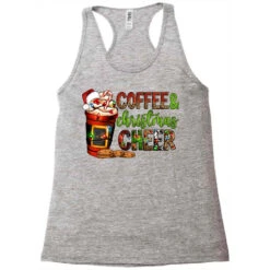 Coffee And Christmas Cheer Racerback Tank -ThreadNest Store pd.2526288345.45.25057716.s3.1 front grey ffffff none x0y0 144 800x800 1