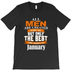 All Men Are Created (january) T-Shirt -ThreadNest Store pd.2526339316.24.25087175.s3.1 front black ffffff none x23.833y21.833 132.33422047631 800x800 1