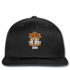 All Men Are Created (june) Printed Hat