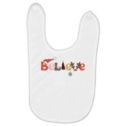 Believe Svg Baby Bibs