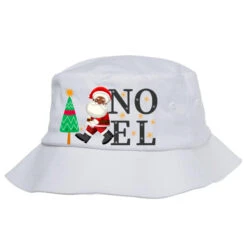 Black Santa Claus 3 Bucket Hat