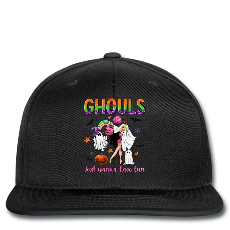 Ghouls Just Wanna Have Fun Printed Hat 1 Ghouls Just Wanna Have Fun Printed Hat