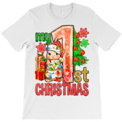 My First Christmas Rabbit T-Shirt 7 My First Christmas Rabbit T-Shirt -ThreadNest Store pd.2526433063.24.25087028.s3.1 front white ffffff none x0y0 180 800x800 1