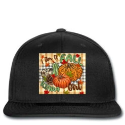 I Am A Fall Kinda Girl Pumpkin Fall Printed Hat