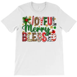 Joyful Merry Blessed T-Shirt -ThreadNest Store pd.2526462893.24.25086880.s3.1 front white ffffff none x0y0 180 800x800 1
