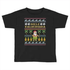 Mele Kalikimaka Christmas Toddler T-shirt
