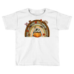 Fall Rainbow Pumpkin Toddler T-shirt
