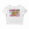 Handmade With Love Crop Top