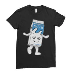 Blur Coffee And Tv Milk Ladies Fitted T-Shirt -ThreadNest Store pd.2526518468.36.25091925.s3.1 front black ffffff none x5y0 144 800x800 1