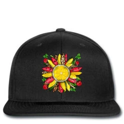 Fruits Sunflower Printed Hat