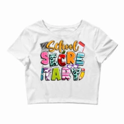 School Secretary Crop Top