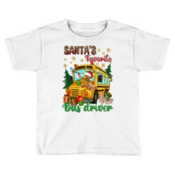 Santa's Favorite Bus Driver Toddler T-shirt